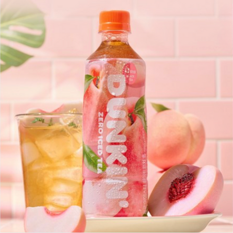 던킨도너츠 l 제로 아이스티 화이트피치 500ml x 2개