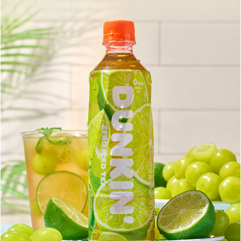 던킨도너츠 l 제로 아이스티 샤인머스캣 라임 500ml x 2개