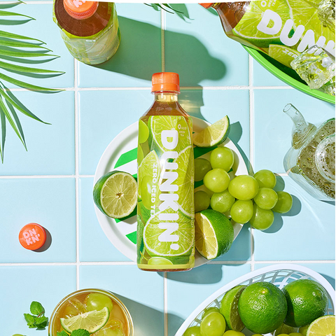던킨도너츠 l 제로 아이스티 샤인머스캣 라임 500ml x 2개