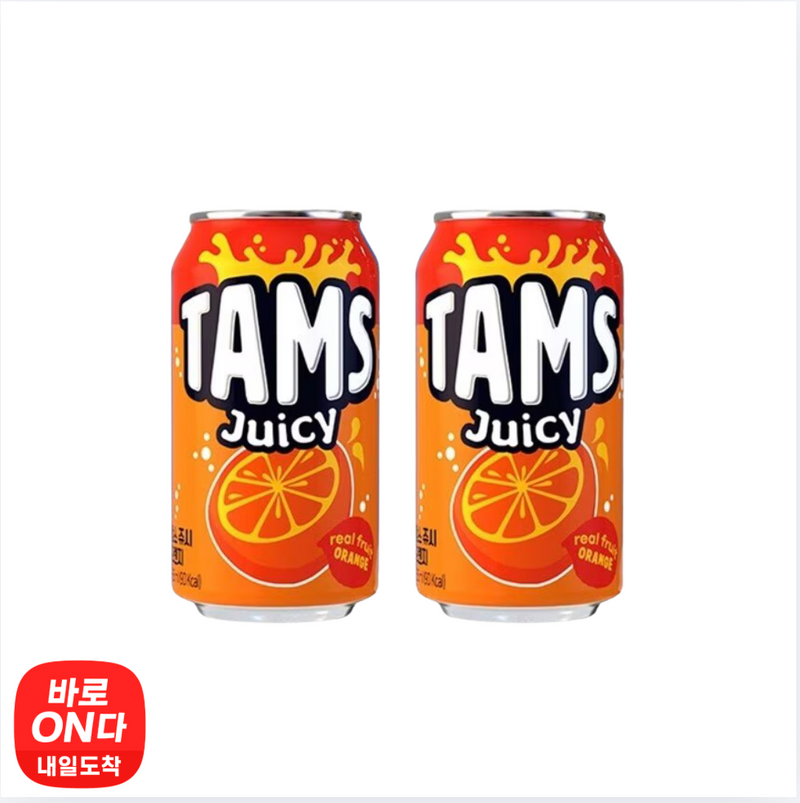 Tams | Juicy Orange 355ml x 6 cans