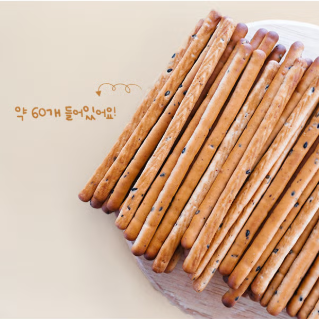 무직타이거 l 통밀 참깨 스틱 150g
