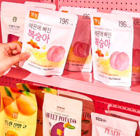 정심푸드 l 레몬톡피치 복숭아말랭이 60g