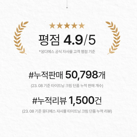 몽디에스 l 마더투비 매터니티 로즈 튼살 크림 200ml