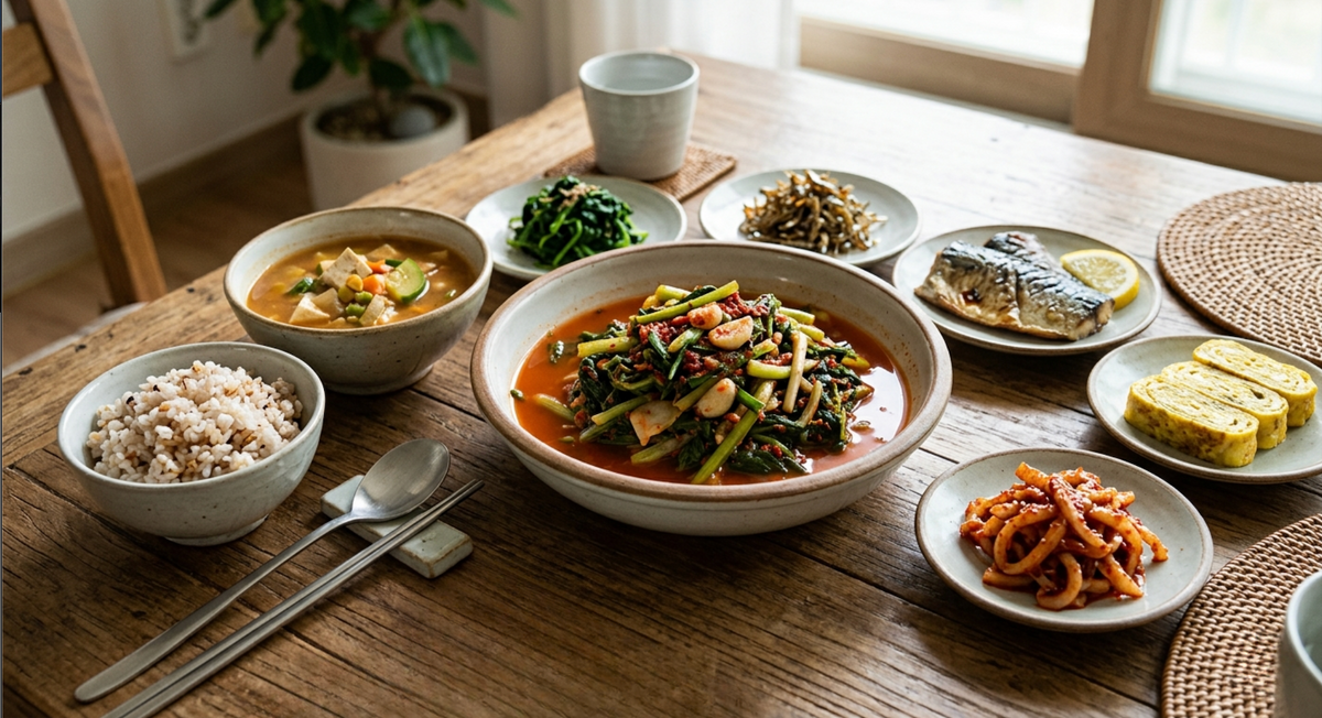 입맛을 깨우는 아삭하고 시원한 한입