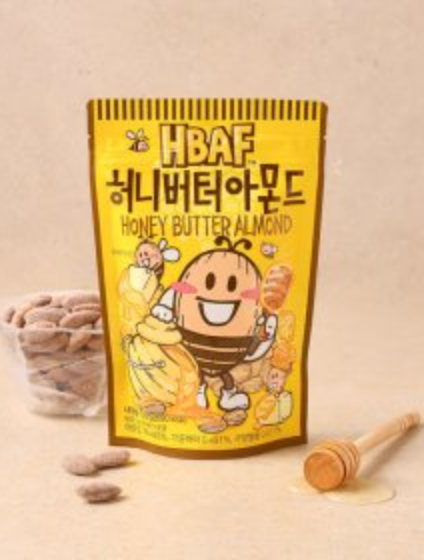 HBAF l 허니버터 아몬드 120g