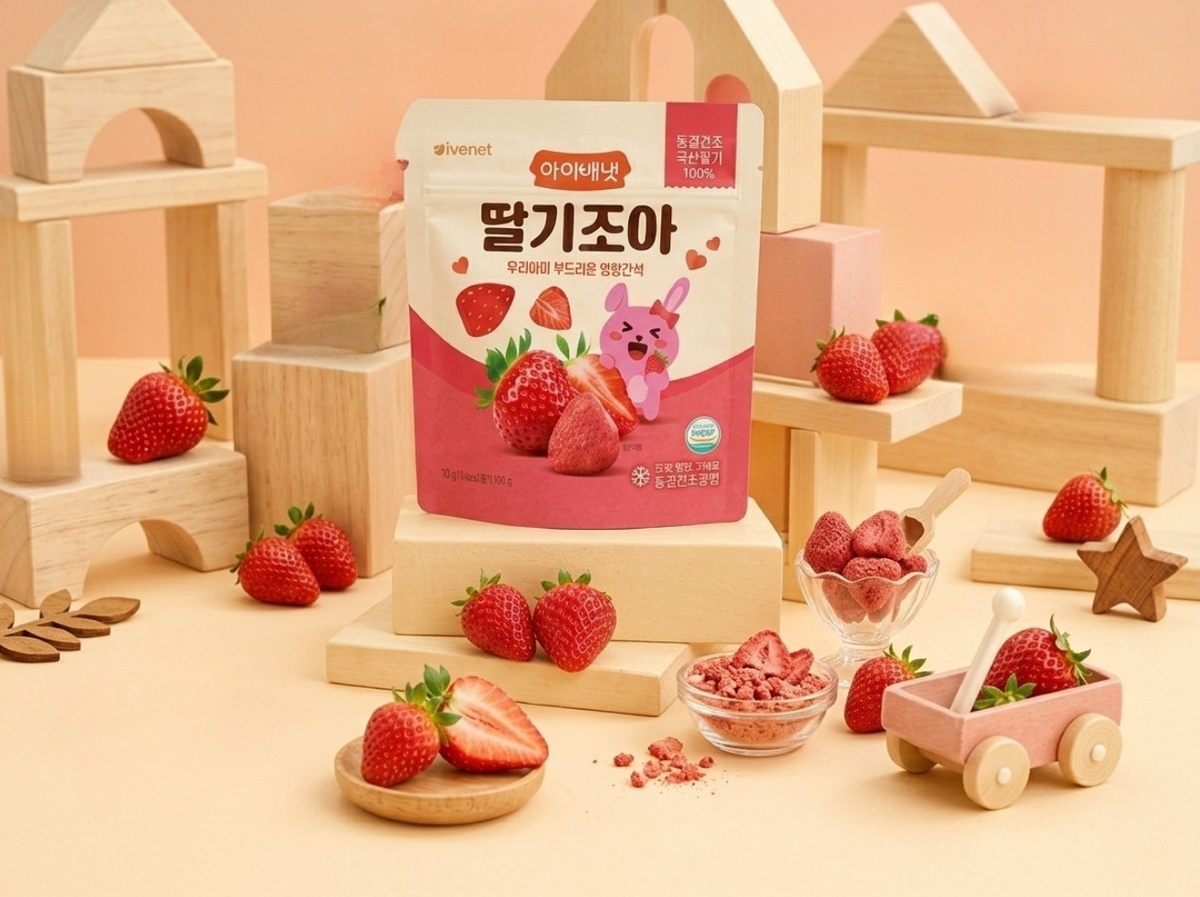 아이배냇 l 딸기 조아 12g