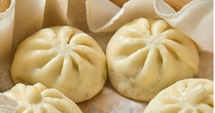 Baro-I Traditional Handmade Jumbo Meat Dumplings, 6 count (3 packs x 2)