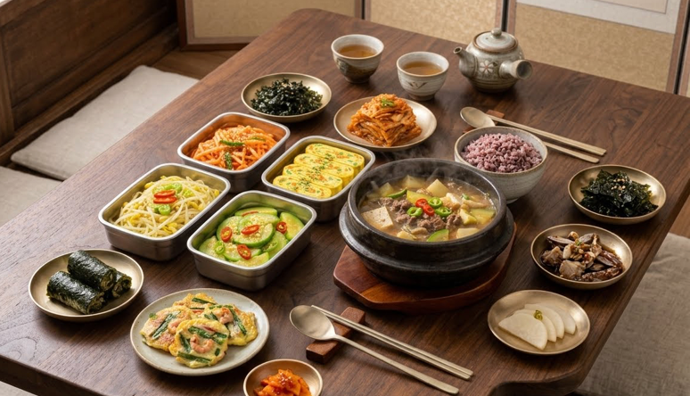 연희동 I 인기반찬 4종 || 콩나물무침, 계란말이, 호박나물, 무생채