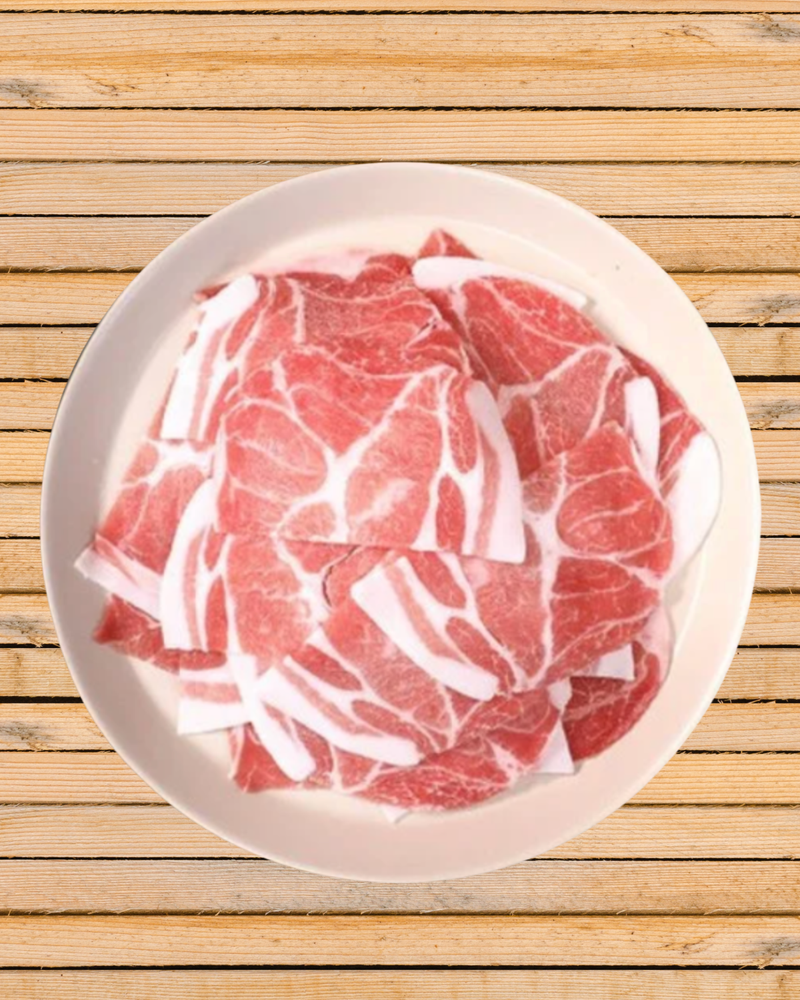 Baro Meat l Premium Pork Neck for Pork Bulgogi 1LB