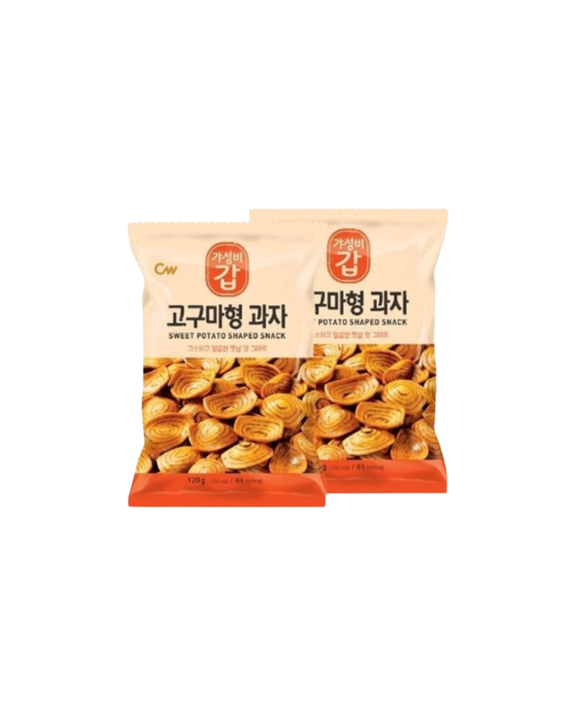 Chungwoo Sweet Potato Snacks 120g x 2 packs