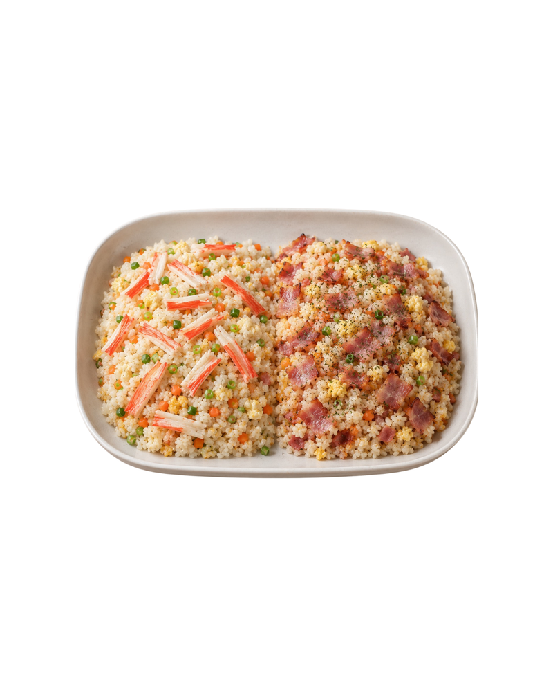 鲍勃的厨房 |蟹肉炒饭+培根炒饭各250克