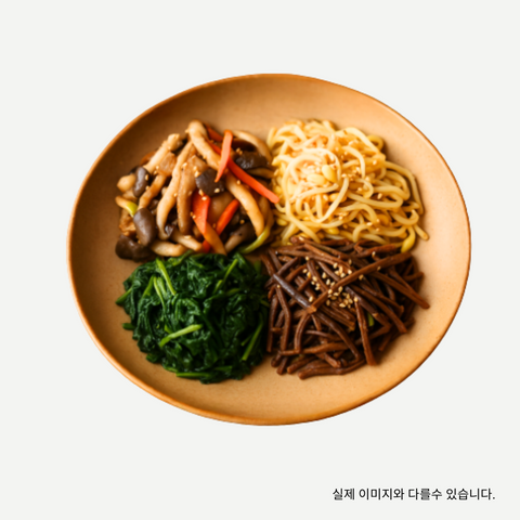 명절엔 l 얌얌 모듬나물 4종 - 고사리,버섯볶음,취나물,콩나물