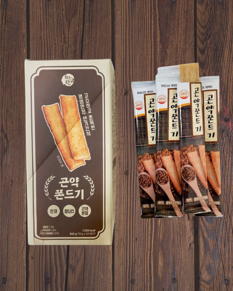 Jjoonshulrang l The Better Goods Konjac Jjondgi 360g (18g x 20 packs)