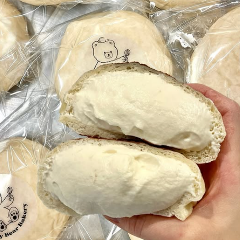 Salty Bear l 우유크림 크림번(크림빵)