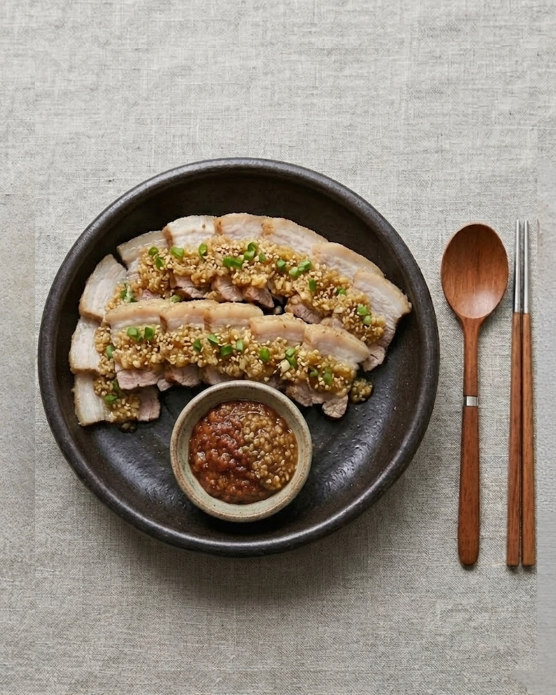Byeolmidam l Whole Pork Belly Garlic Bossam (1lb)