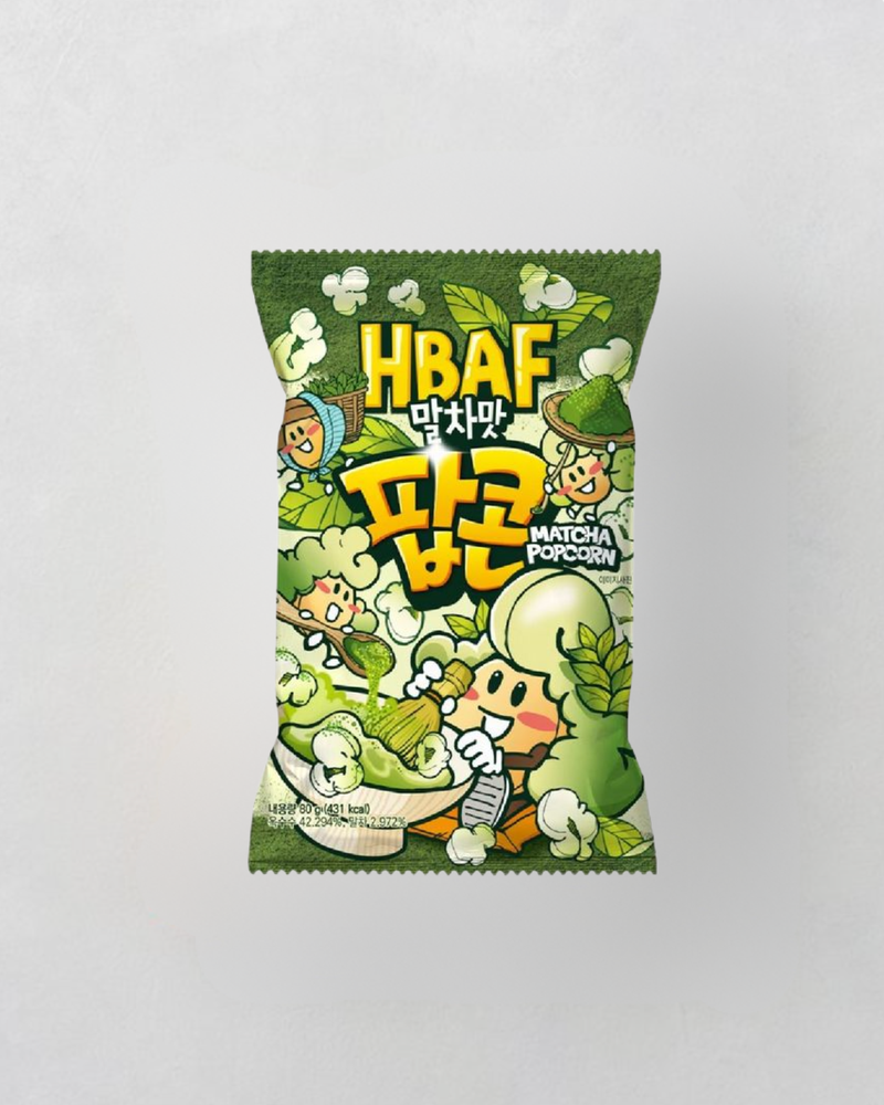 HBAF l 말차맛 팝콘 80g*2