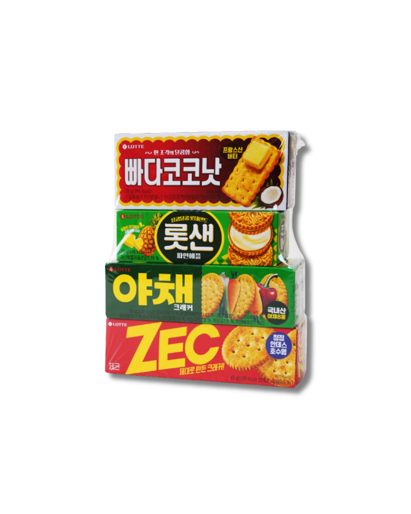 롯데 l 비스킷 4종