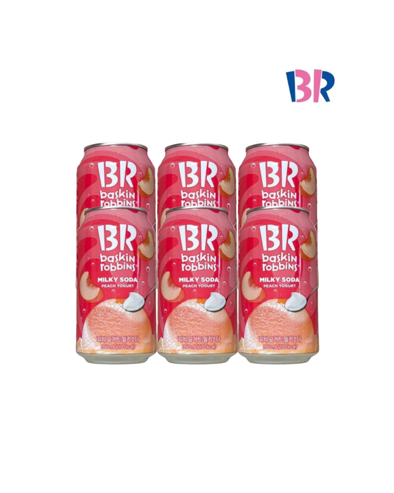 Baskin Robbins | Peach Yogurt Milky Soda 350ml
