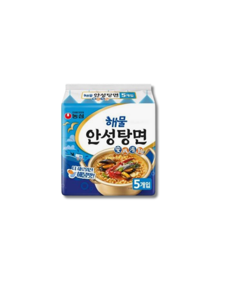 🇰🇷 농심 l 해물 안성탕면 112g 5개입