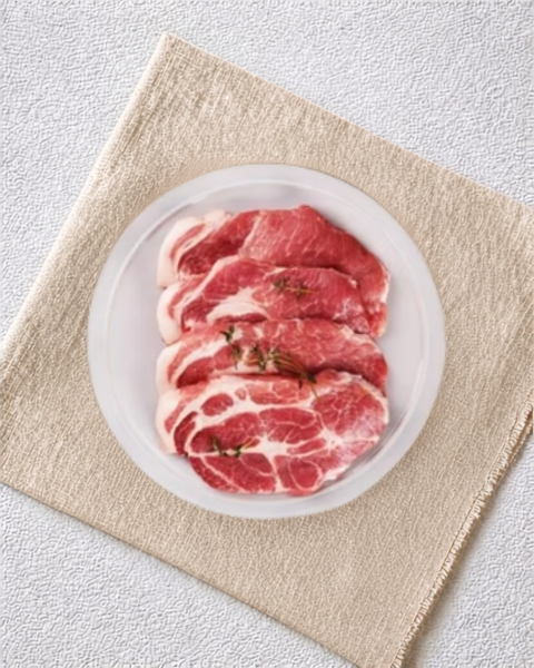 Baro Meat l 优质猪颈肉（烧烤用）1LB