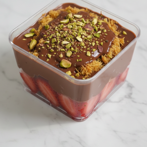 Chewy lagom | 두바이생딸기컵