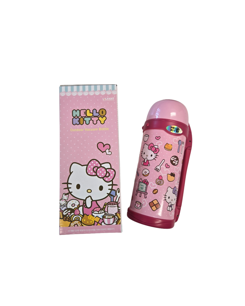 Lilpang l Hello Kitty Handle Insulated Bottle 800ml