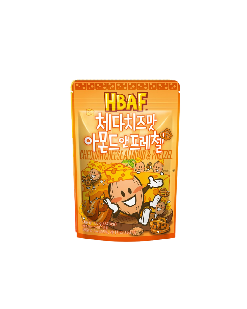 HBAF | Cheddar Cheese Almond & Pretzel 100g