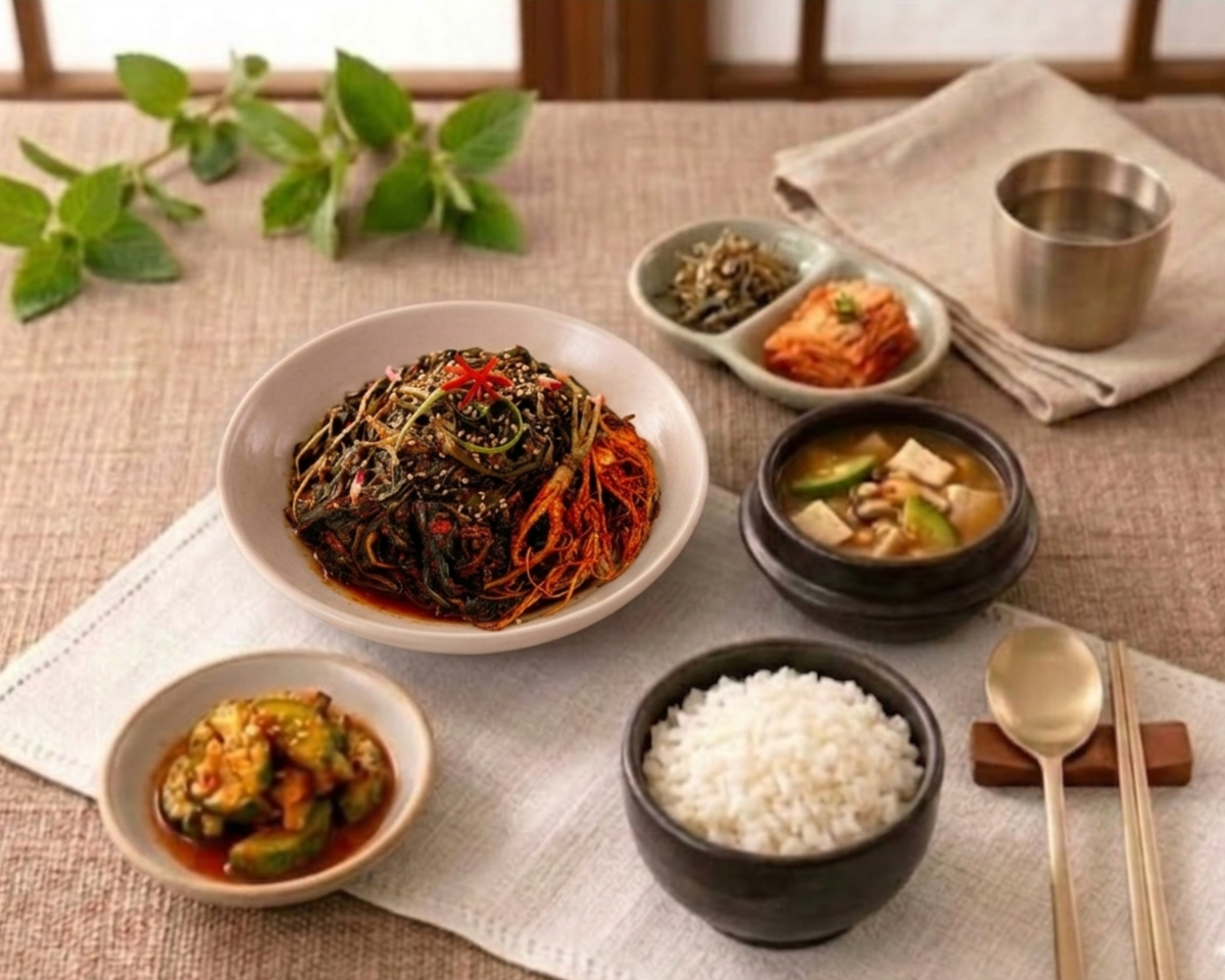 쌉싸름한 한 젓가락에 살아나는 입맛