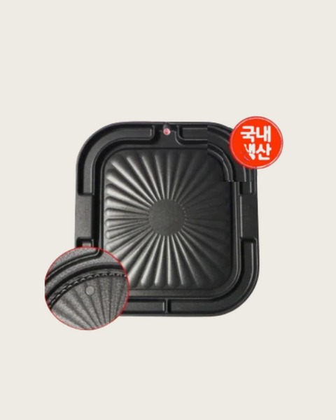 퀸센스 l 혼술 구이팬 사각 || 이젠 혼자서도 제대로 구워 드세요!