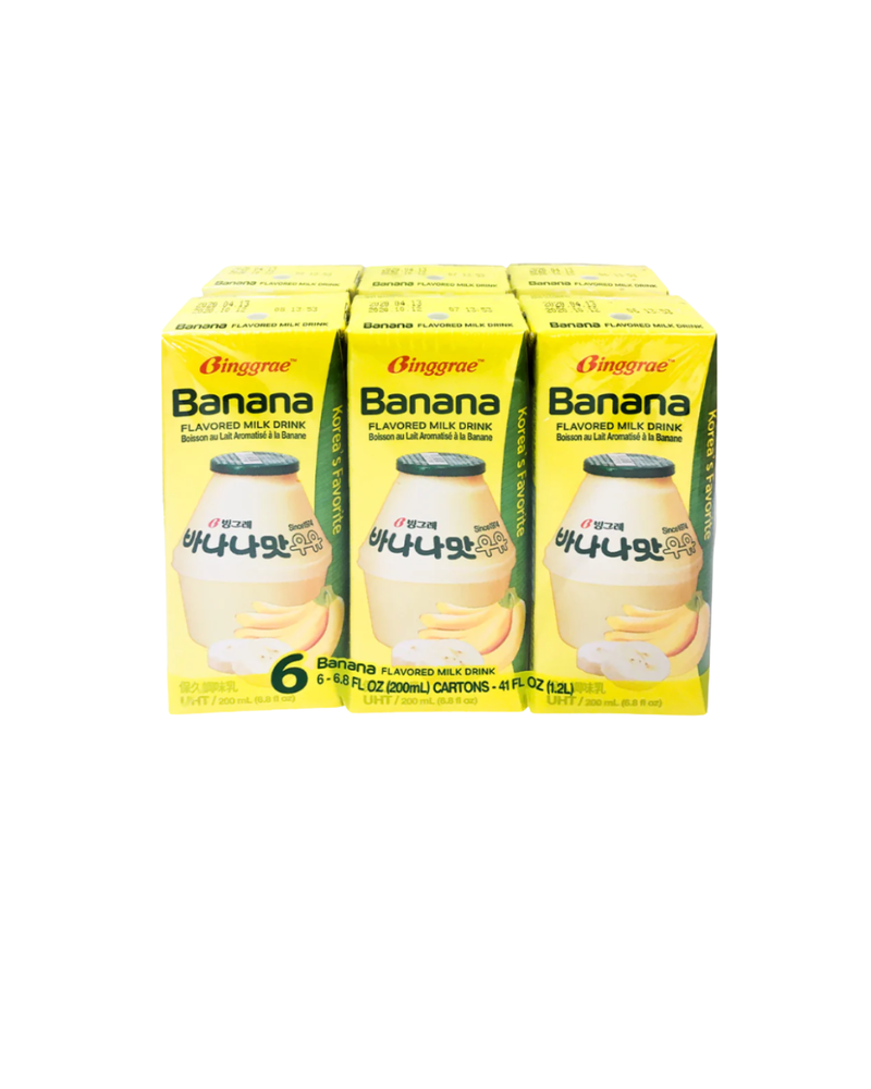 BINGGRAE l Banana Milk 200ml x 6