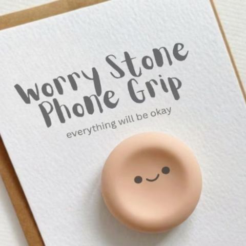 BRIO Gift Studio l Worry Stone Phone Grip Griptok