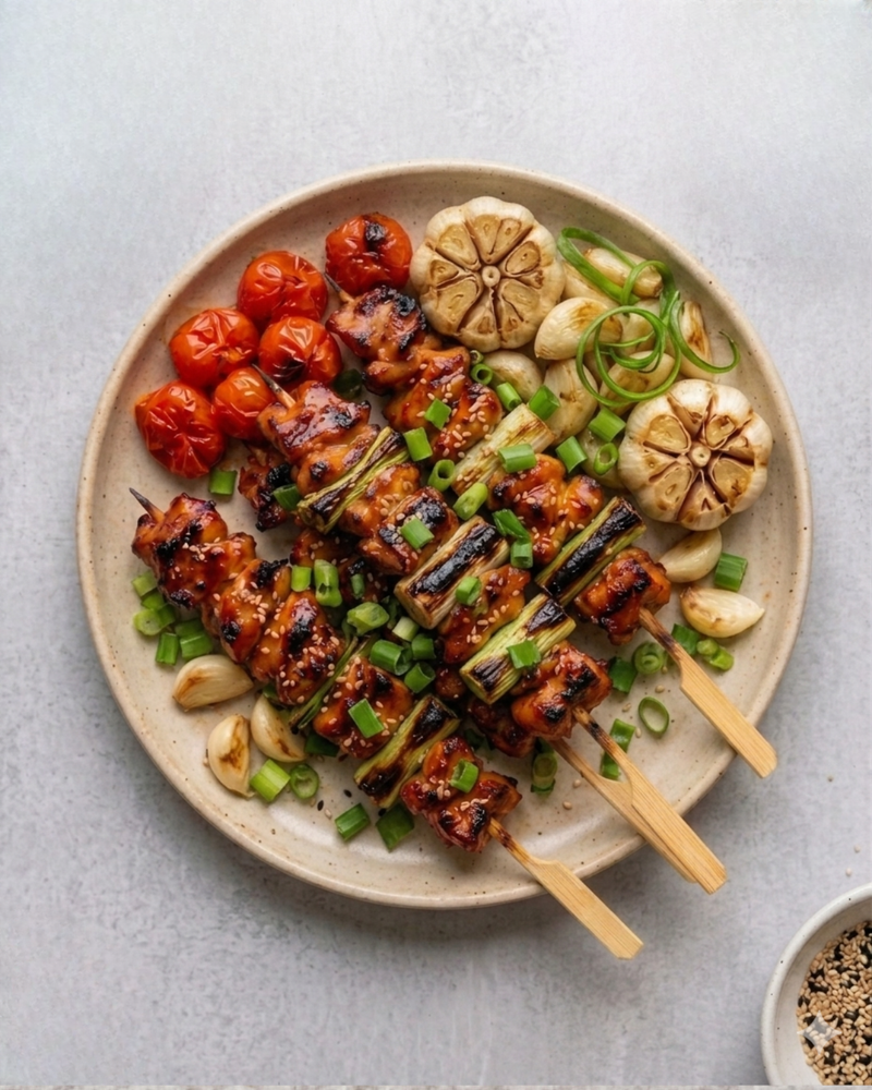 Byulmidam l Chicken & Green Onion Skewers (8 pcs)