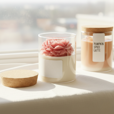 BRIO Gift Studio l 플라워 소이 캔들 -  선물포장 - 입점할인