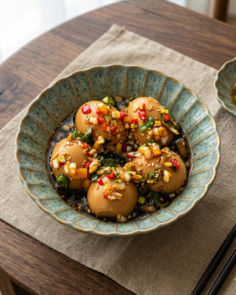 Modni l Marinated Eggs