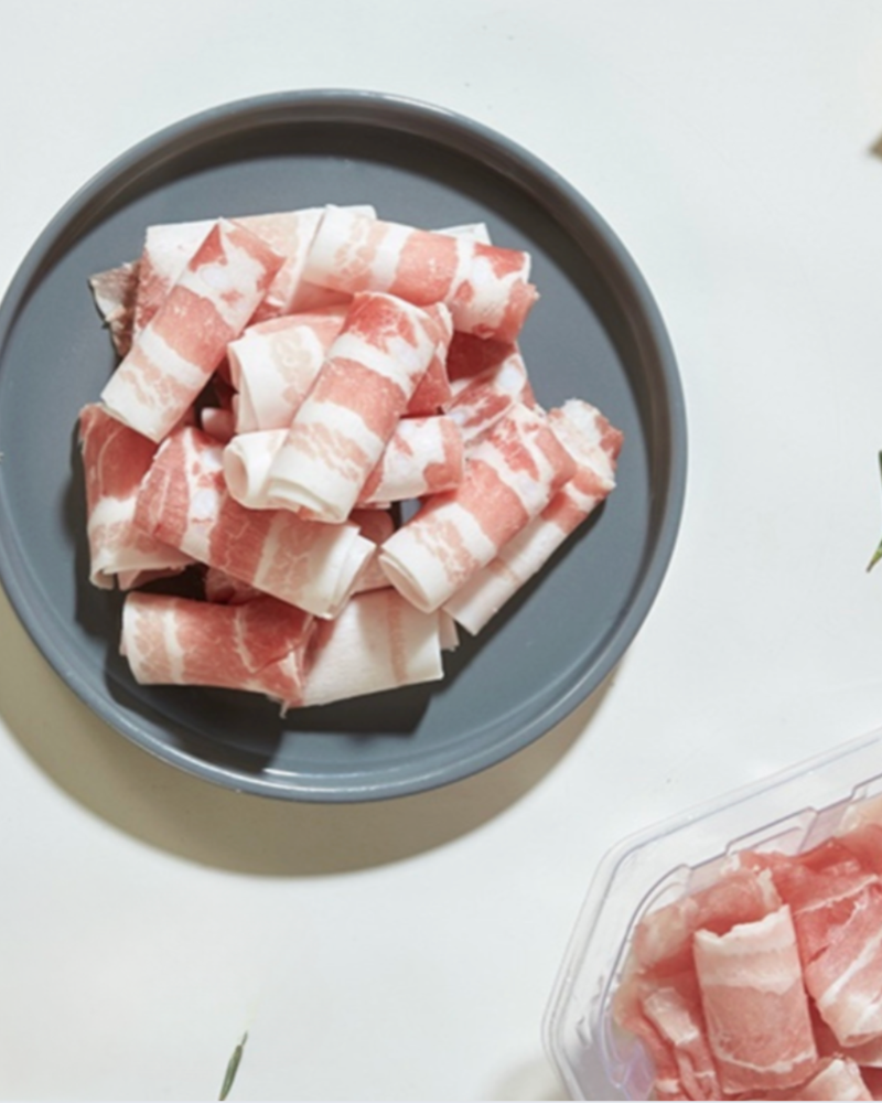 Baro Meat l Thinly Sliced Pork Belly 5LB