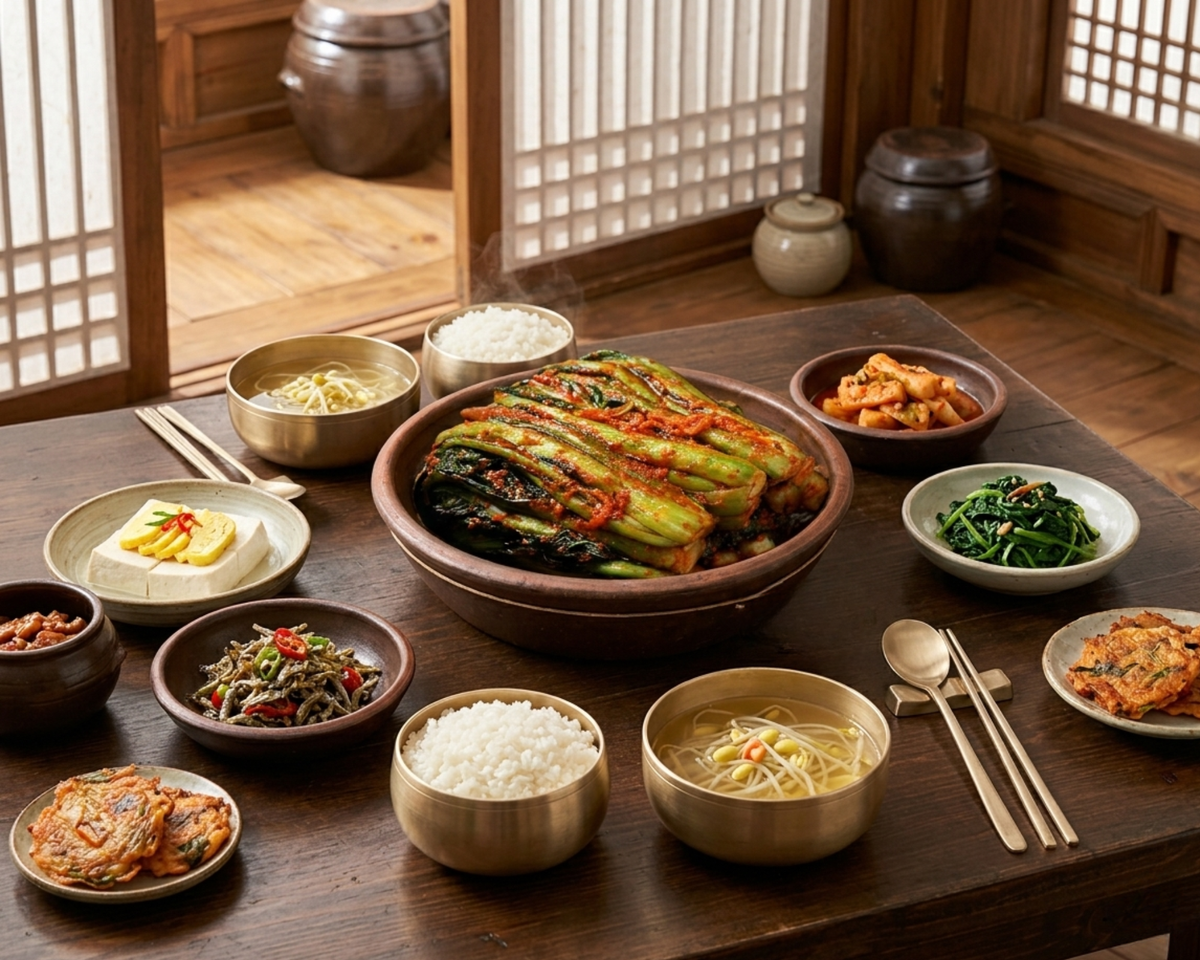 알싸한 갓에 담아낸 전라도의 깊은 맛
