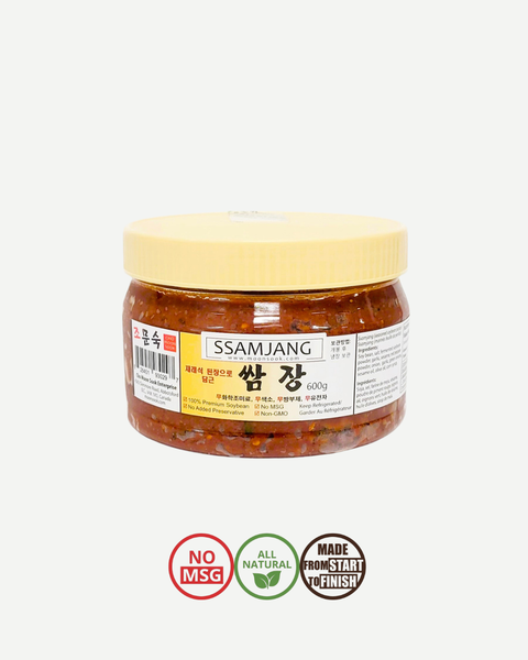 Jo Moon-sook l Ssamjang (Korean Seasoned Soybean Paste) 600g 