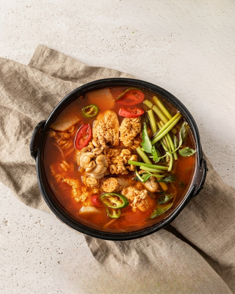 Miju Sundae I Gonialtang (Cod Roe Spicy Soup) 1000ml (Serves 2-3)