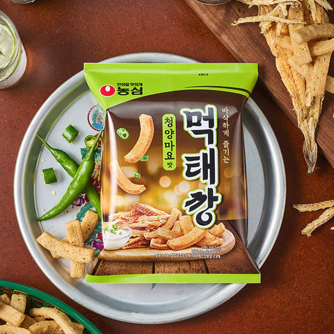 먹태깡 | 청량 마요맛 60g – 매콤하고 고소, 맥주 안주 간식 추천