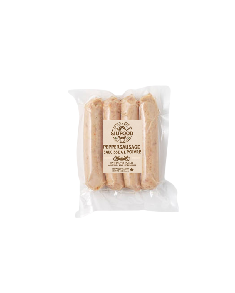 SIU FOOD I 수제 블랙페퍼 소세지 250g - 무방부제·무첨가