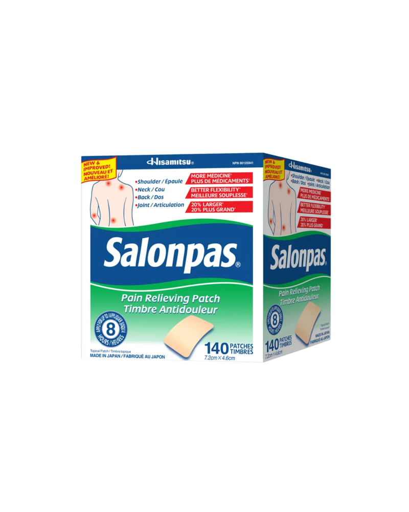 Salonpas l Pain Relief Patches 140 Count