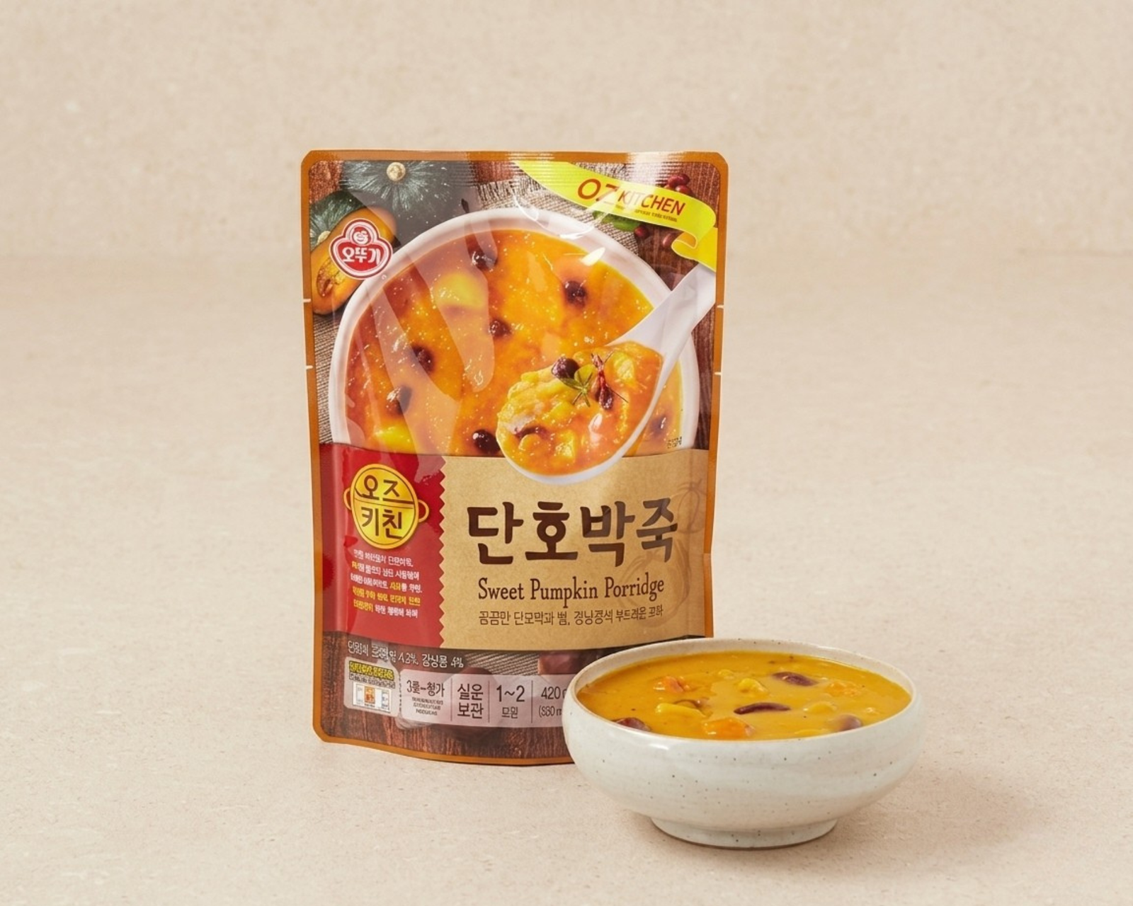 오뚜기 l 오즈키친 단호박죽 450g
