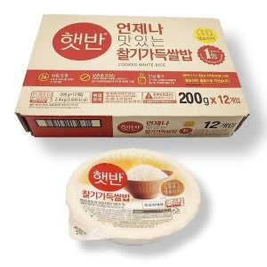 CJ l Haetban White Rice 200g x 12 Pack