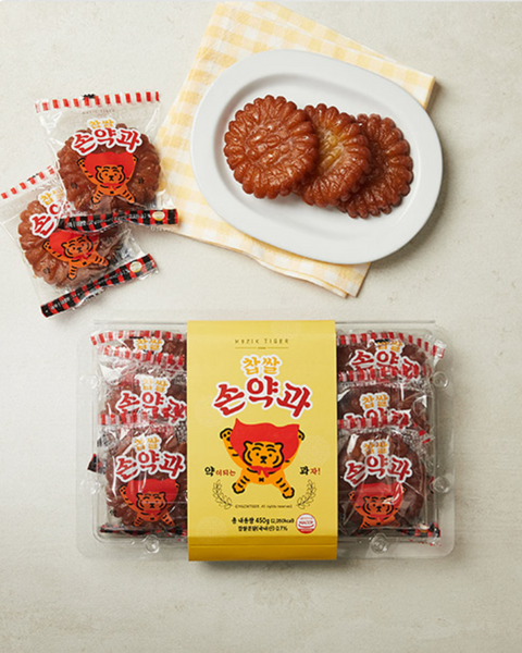 무직타이거 l 찹쌀손약과 450g(9개입)