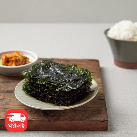 kwangcheon l Dosirak Seasoned Parea Seaweed • 바다야채파래 도시락김 5g x 10