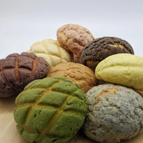 eF & Be l Melon Bread Popular 3-Flavor Set - Original, Matcha, Chocolate