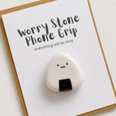 BRIO Gift Studio | Tomato Dim Sum Dumpling Worristone Grip Tok Phone Grip