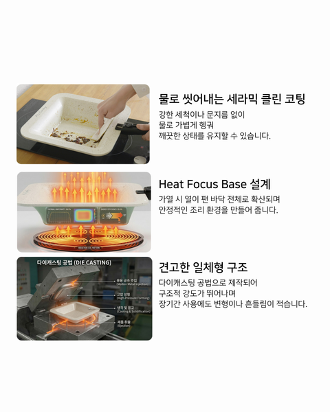 Eisenberg l Flying Square Pan 2pcs + Handle Set - Vancouver's First Exclusive Entry - 2-Week Limited Pre-Order