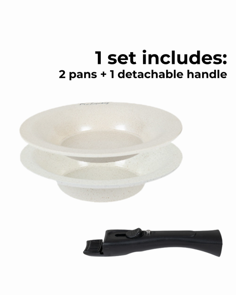 Eisenberg l Flying Round Pan + Flying Deep Pan + Handle Set - First Exclusive Vancouver Launch - 2-Week Limited Pre-Order