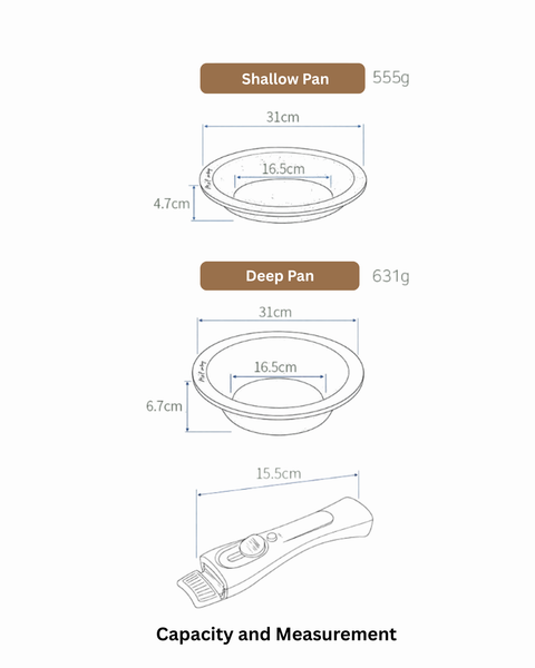 Eisenberg l Flying Round Pan + Flying Deep Pan + Handle Set - First Exclusive Vancouver Launch - 2-Week Limited Pre-Order